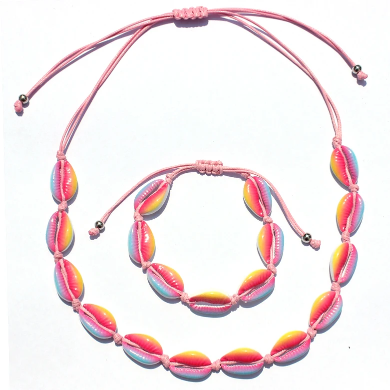 Модное ожерелье ручной работы в богемном стиле/ожерелье в виде металлической раковины/ожерелье в виде раковины женское ожерелье/Браслеты для женщин ювелирные изделия