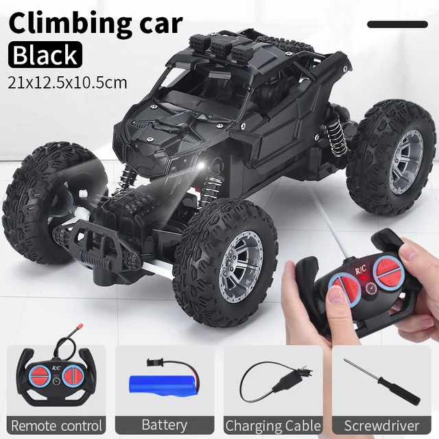 Remote Control Buggy Radio Control 4WD Twist- Desert Cars RC Car Toy High Speed Climbing RC Stunt Car Children Toys Kid‘s Gifts