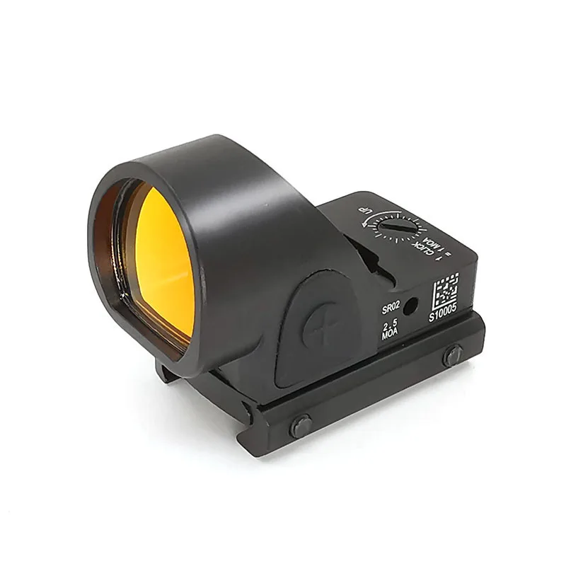 BK SOTAC-GEAR мини RMR SRO Red Dot прицел страйкбол/охотничий рефлекторный прицел подходит 20 мм Вивер рейка для коллиматора Глок/винтовка - Цвет: BK