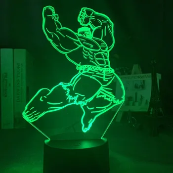 

3d Night Light Marvel Hulk Figure Nightlight for Child Room Decor Light USB Battery Powered Color Changing Table Lamp Superhero