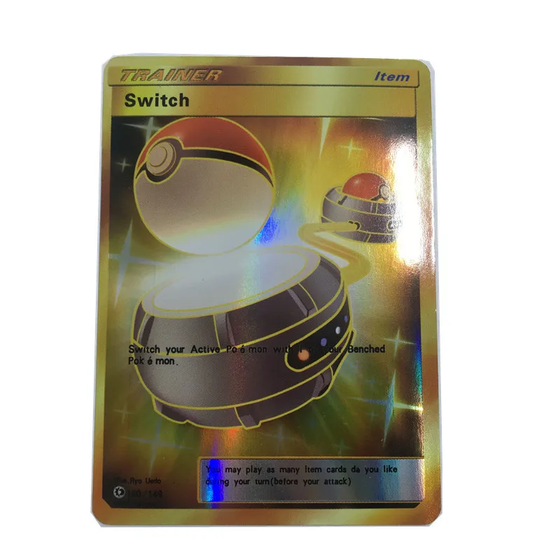 Takara Tomy Pokemon cardновейшие игрушки хобби Коллекция игр 100 шт. Блестящий английский Карманный Монстр тренер GX EX