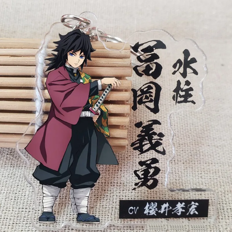 Аниме Demon Slayer: Kimetsu No Yaiba Kamado Nezuko Косплей акриловый телефон кулон брелок для ключей подарки на Рождество