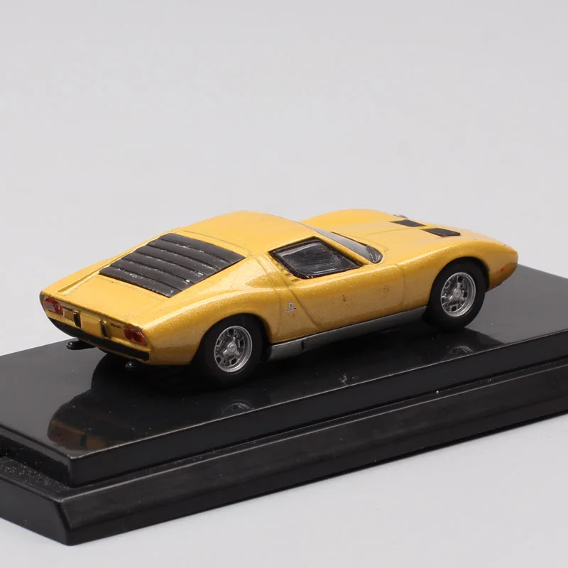 Бренды 1/64 весы kyosho mini mura p400 суперкар металл, полученный литьем под давление и игрушечный транспорт автомобиль игрушка модель автомобиля эскизы Мальчики Дети золото