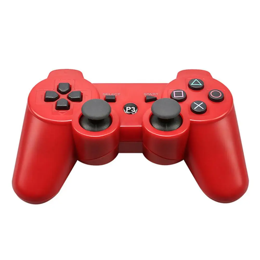 Red Геймпад беспроводной Bluetooth джойстик для PS3 контроллер Беспроводная консоль для sony Playstation 3 игровой коврик переключатель игры аксессуары - Цвет: Red