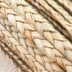 10 Meters Weaving Natural Calamus Grass Rope Handmade Straw Rattan Braids DIY Crafts Material Home Chair Basket Table Decor