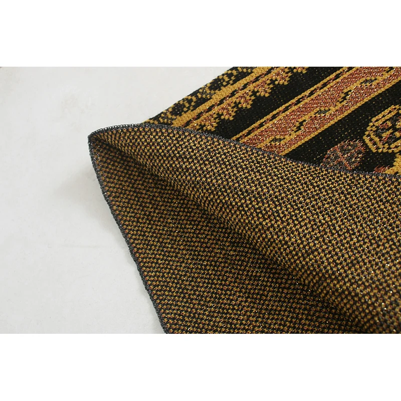 Звездный Светлячок Модные свободные брюки женские осенние и зимние повседневные с принтом жаккардовые с высокой талией широкие брюки женские