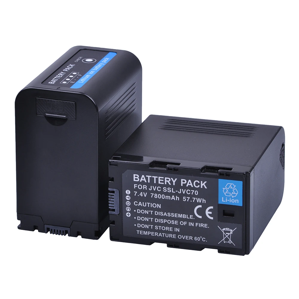 JVC50 JVC70 SSL-JVC50 SSL-JVC70 Battery for JVC GY-HMQ10 GY-LS300 GY-HM200 GY-HM600 GY-HM650 GY-HM250 GY-HM600EC Camcorder