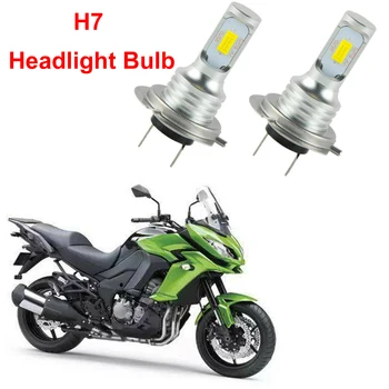 

H7 LED Headlight Bulbs Kit High Low Beam 8000LM Super Bright 6000K White 2x Long Service Time LED Chip