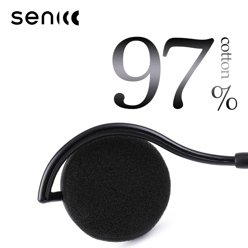 Оригинальный SENICC SH 903N Спорт стерео дополнительный бас гарнитура с шейным