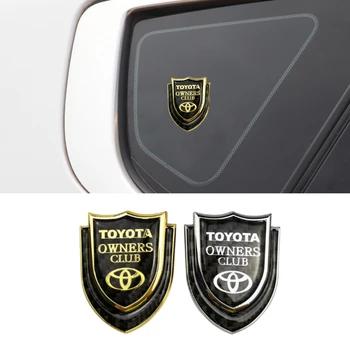 

Car Side Sticker Window Badge For Toyota Logo Camry Corolla Land Cruiser Prius Yaris auris Rav4 Hilux CHR highlander Accessories