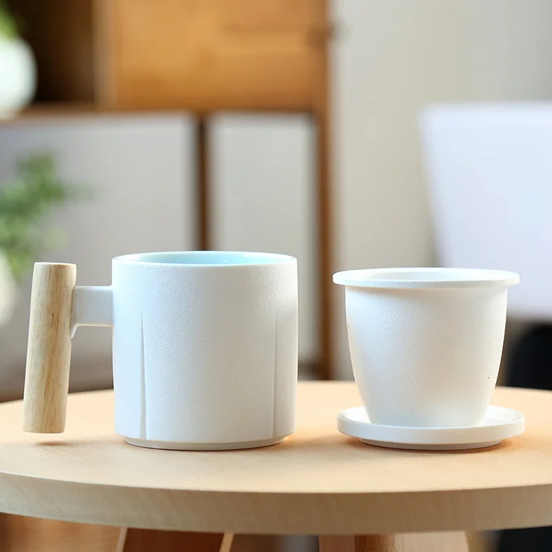 JIA-GUI LUO  350ML Ceramic  mugs coffee cups Tea Mugs  cute coffee mugs and cups  tea cup  tea cup with infuser I044