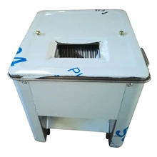 Коммерческая настольная ломтерезка для мяса из нержавеющей стали, Ломтерезка для ветчины, сырого мяса, сыра, сыра и других ломтиков, обработка мяса 220 В