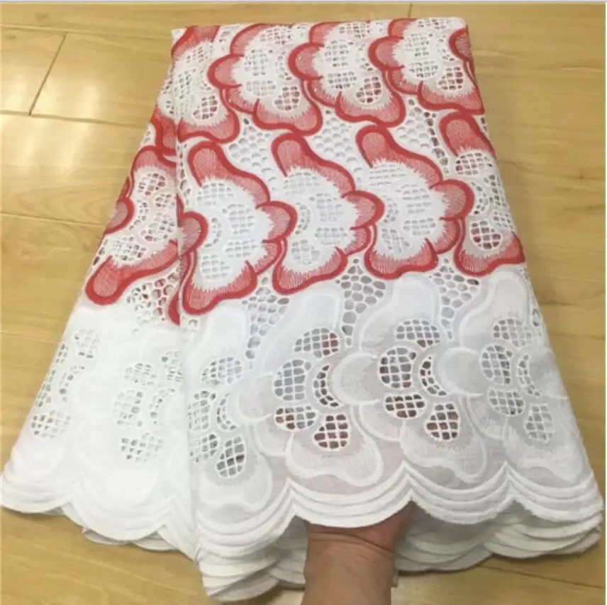 Швейцарская кружевная ткань высокое качество вышивка Африканская Хлопковая ткань швейцарская вуаль кружева в швейцарском популярном дубайском стиле
