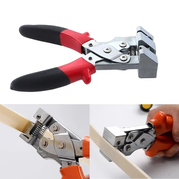 

Cutter Scissors Edge Banding DIY Photo Frame V Shaped Furniture 90 Degree Crimping Pliers Multifunctional Woodworking Tool