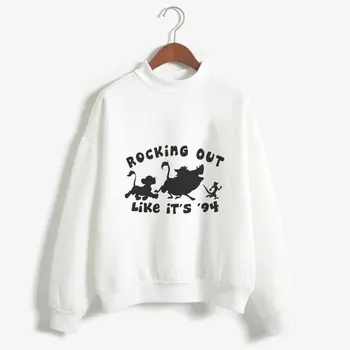 

Streetwear Women Hoodies Print Flowers Aesthetics Sweatshirt Women Pullovers Korean Casual Female Tops Hakuna Matata Plus Size