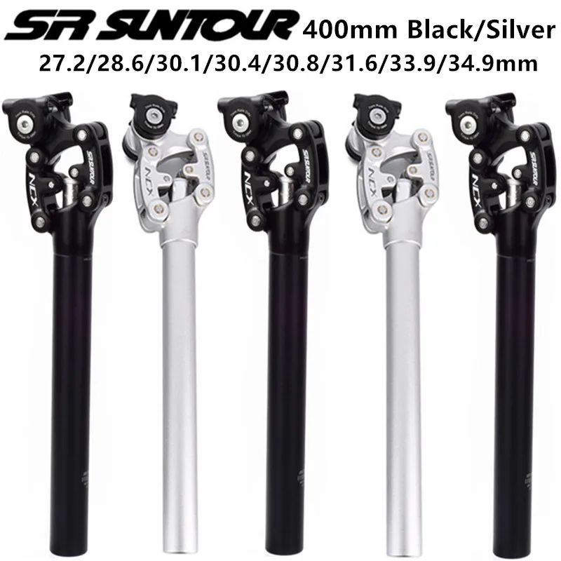 SR SUNTOUR NCX Bike Suspension Travel Seatpost 400mm*27.2/28.6/30.0/30.