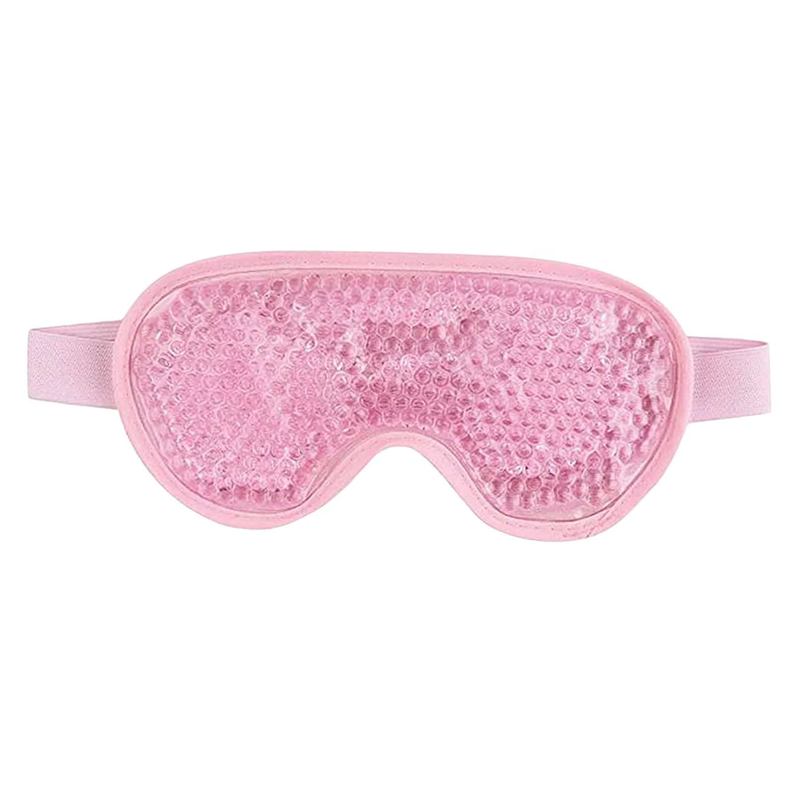 Cold Gel Eye Mask - Gel Bead Sleep Ice Pack - Hot Cold Therapy Compress - Cooling Face Pads - Cool Dark Circles Eyes Masks