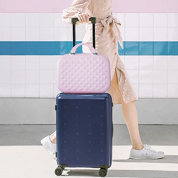 

Small Travel Girl Tote Suitcase Child Lovely Luggage Case Hardside Box Travel Weekend Clothes Toiletry Organizer Accessories