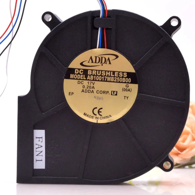 AB10017MB250B00 для Adda Dc 12V-17v 17V DC 0.20a ШИМ контроль температуры турбина охлаждение воздуха