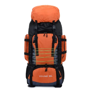 

90L Camping Backpack Hiking Climbing Nylon Bag Waterproof Mountaineering Shoulder Rucksack Travel Men Backpack