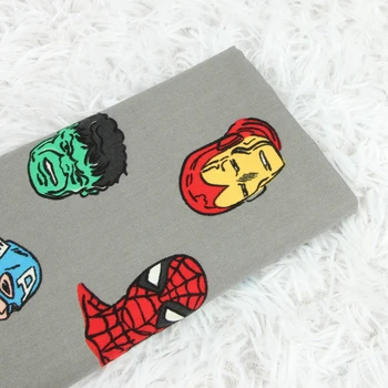 

Fashion 140cm Wide European Cartoon Fabric Anime Printed Fabrics for Sewing Handmade DIY Garment Dress tissu coton High Quality