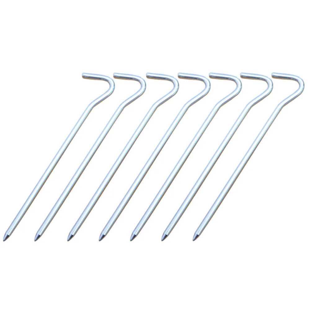 

6pcs Practical Useful Tent Stakes Tent Accessories Canopy Nail Tent Pegs for Hiking Camping Outdoor