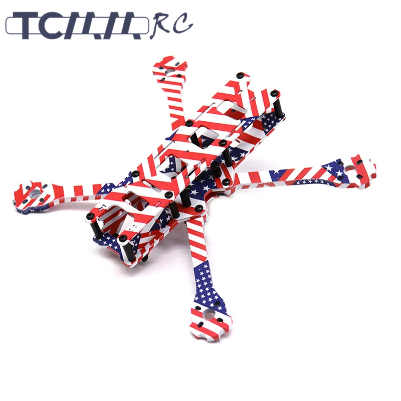 TCMMRC 5 дюймов FPV Drone Frame X220HV Звездный баннер печатная рама набор колесная база 220 мм