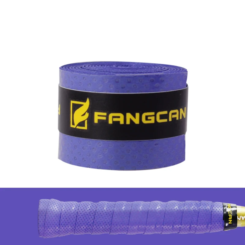 1 шт. FANGCAN FCOG-06 на каблуке-шпильке с липкой пропиткой/обмотка/намотка для игры в бадминтон ракетки сквоша ракетка для настольного тенниса ракетки - Цвет: Purple