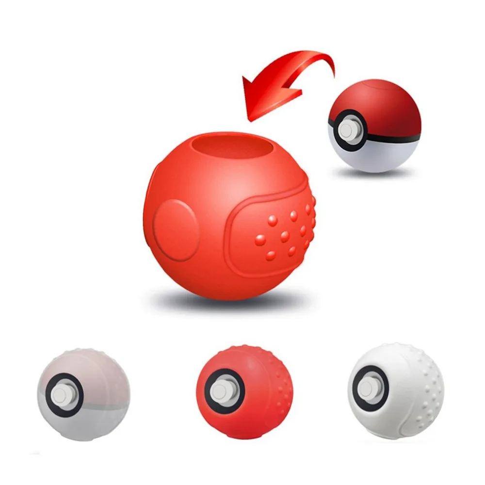 Silicone Protective Case for Poke Ball Plus Controller Portable Travel Pokeball Case for Nitendo Switch Accessories