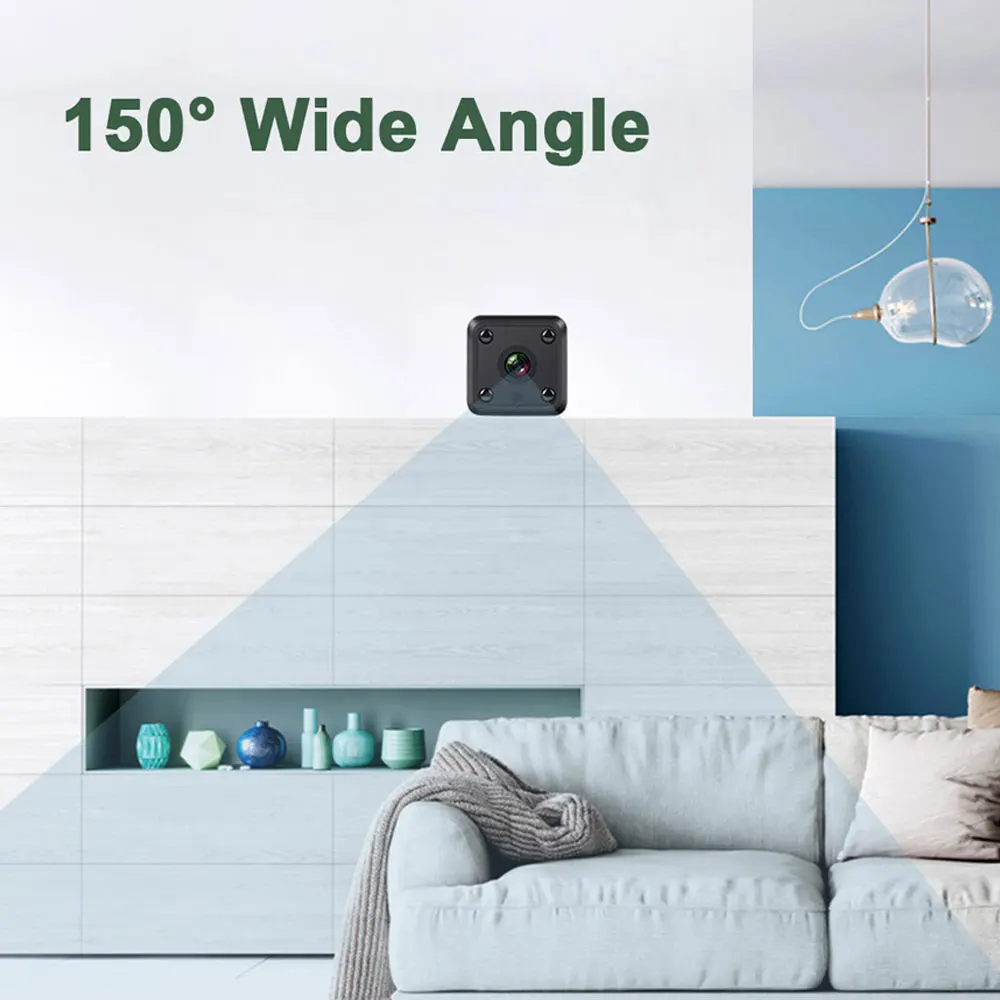 

1080P HD MNI IP P2P Camera Small Micro Cam Motion Detection Night Vision Home Monitor Security Camcorders