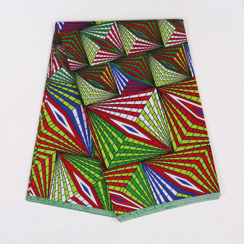 100% хлопок воск Java 6 ярдов \ Лот 2019 последняя Высококачественная африканская ткань