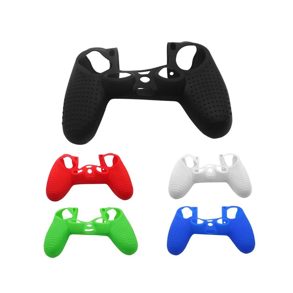 

Antiskid Protection Caps Case Non-slip Silicone Soft Protective Joystick Thumbstick Grip Skin Cover for PS4 Game Controller