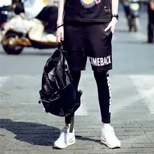 Yfashion мужские спортивные шорты+ леггинсы для уличного бега модная мужская одежда летние шорты