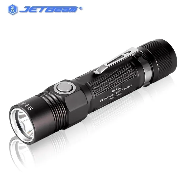 Новый JETBEAM KO-02 V2.0 CREE XHP35 2000 Люмен USB Type-C Зарядка светодиодный фонарик (с