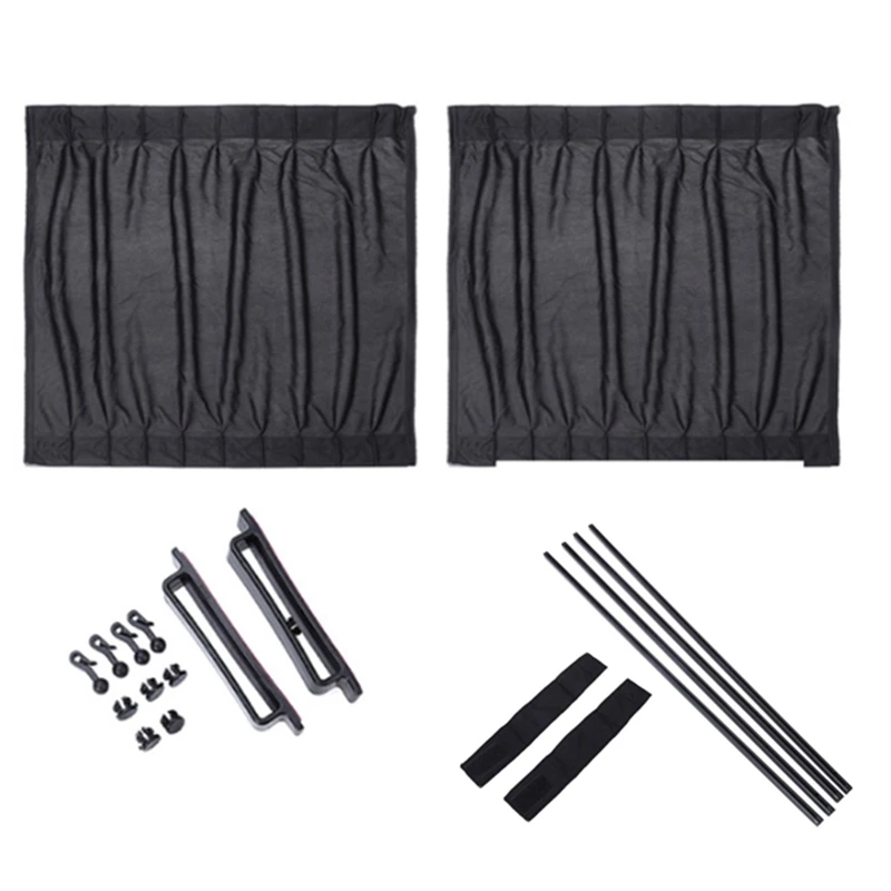 

Car Side Window Curtain Car Window Shield Sliding Mesh Sun Shades Uv Protection Auto Rear Windshield Sun Block