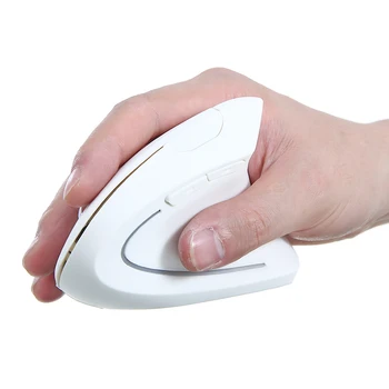 

POHIKS Ergonomics Vertical Mouse 6 Buttons 1600 DPI 2.4G Wireless Right Hand Mice For PC Laptop Computer