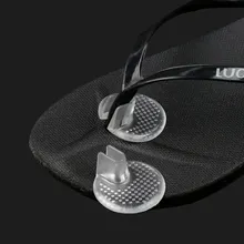 1 пара невидимых сандалий-вьетнамок; Противоскользящие силиконовые стельки для передней части стопы; массажные вставки