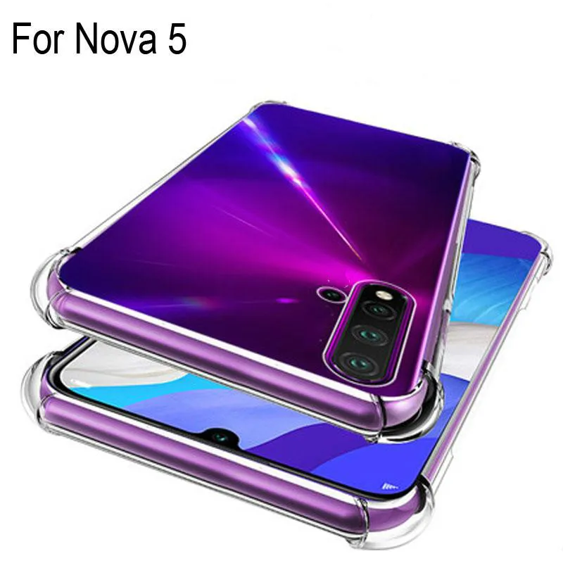 

Shockproof Airbag Case For Huawei Nova 5 5i Pro Honor 20 Pro 10i 20i 8C 8X 8A P30 P20 Lite 2019 Mate 30 20 Pro Soft TPU Cover