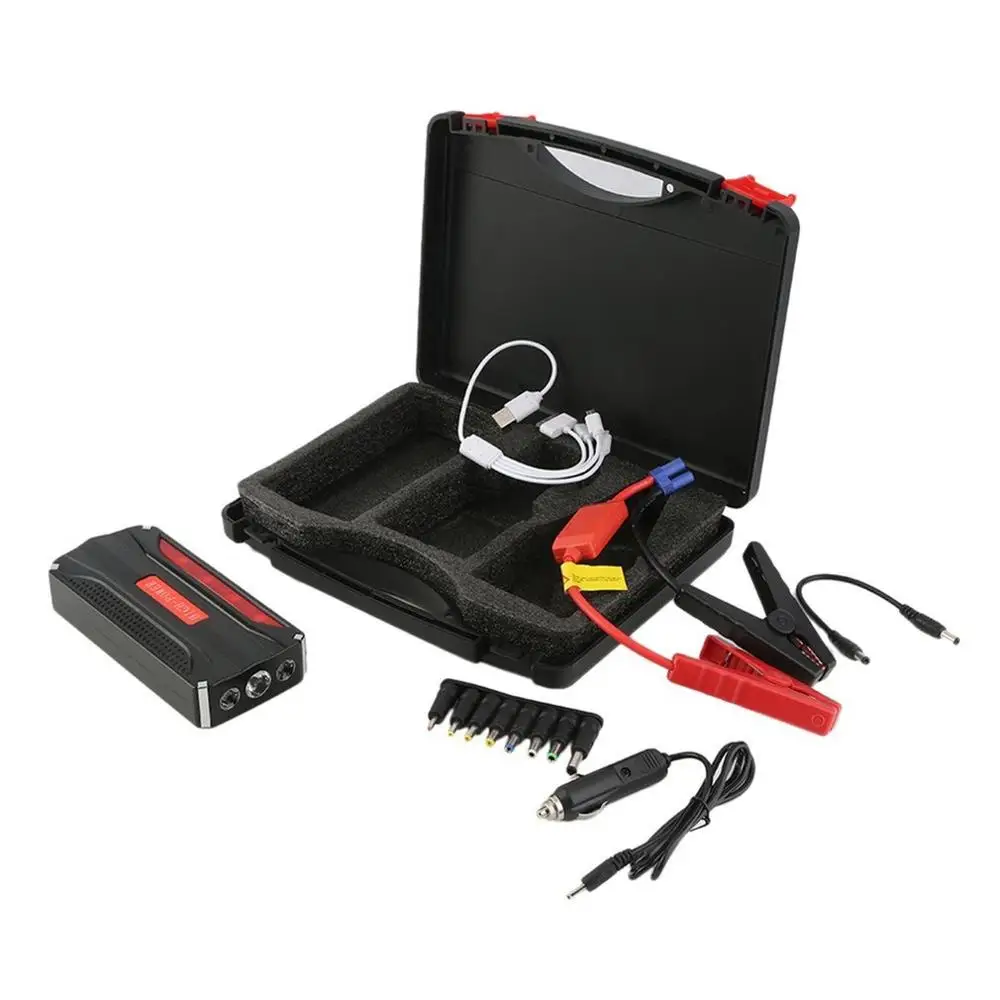 

Portable Auto Jump Starter Car Emergency Charger Booster Power Bank Battery 68800mAh 12V Starting Device