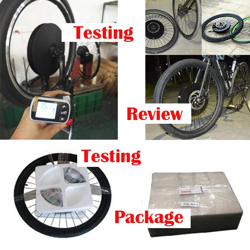 Perfect Electric imotor Conversion Kit Battery inside USB Brushless Gear Hub Motor Ebike20