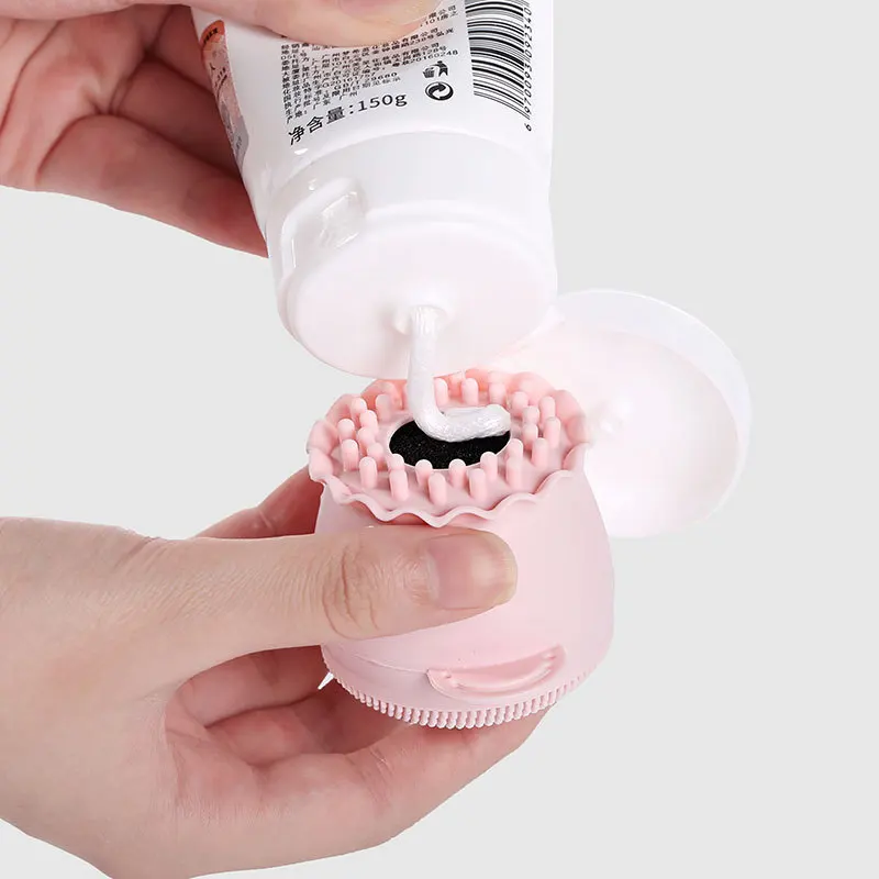 Silicone-Face-Cleansing-Brush-Facial-Cleanser-Pore-Cleaner-Exfoliator-Face-Scrub-Washing-Brush-Skin-Care-Octopus