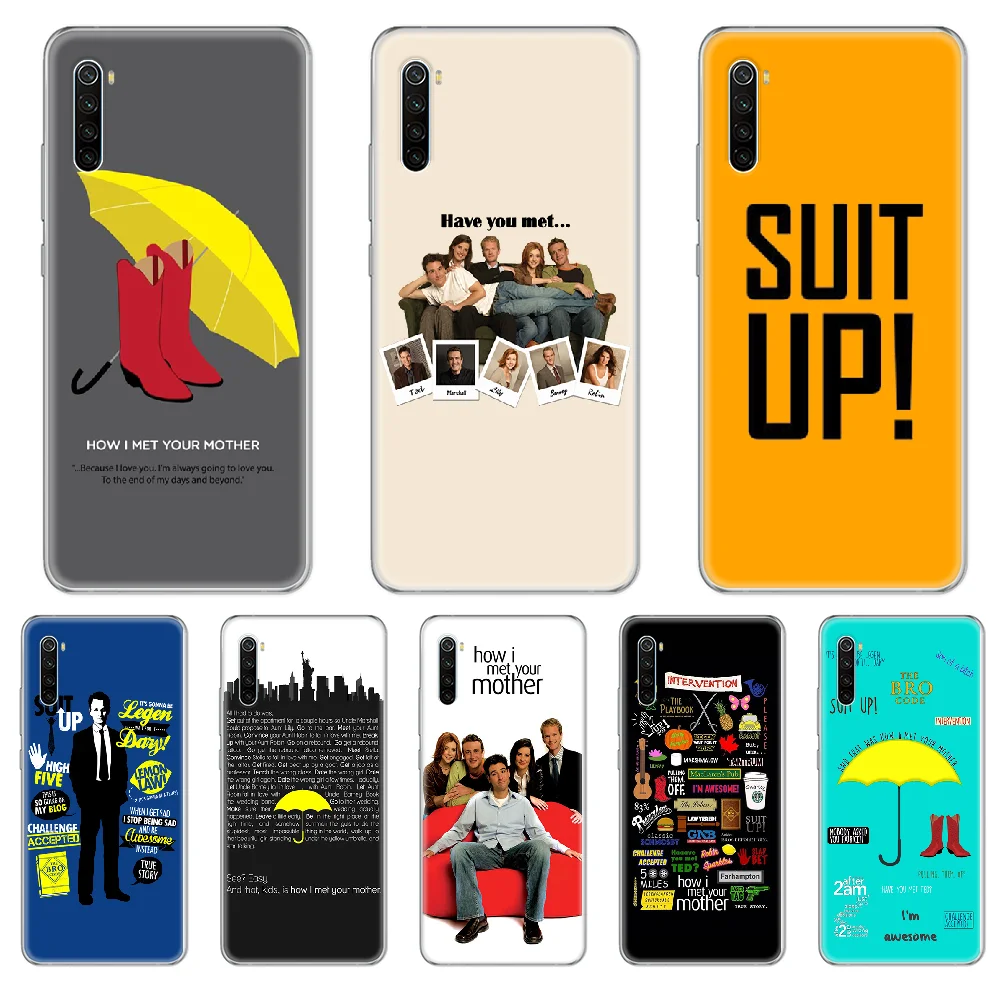 Himym Как я встретил вашу маму чехол для телефона xiaomi Redmi 3S 4A 5A 6A 5 Plus 4X 7 8 8a CC9 K20 Pro K30