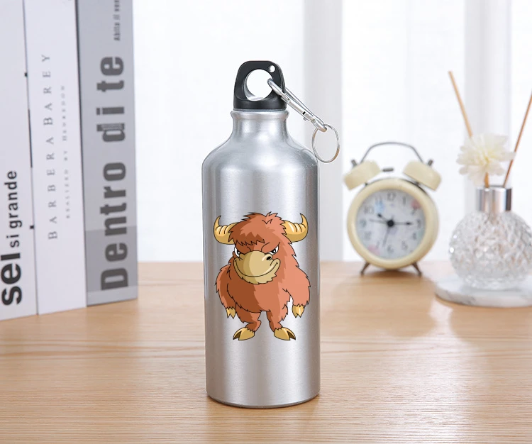 

600ml Sports Bicycle Water Bottle Space Kettle Outdoor Cycling Drinkware Sports Shaker Water Bottle Funny Cartoon Water bottle