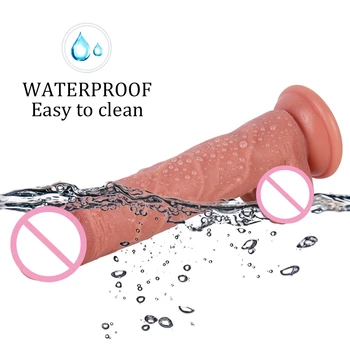 Wireless Remote Spray Water Dildos For Women Artificial Penis Vibrator Ejaculation Realistic Dildo Suction Cup Couples Lesbian 2