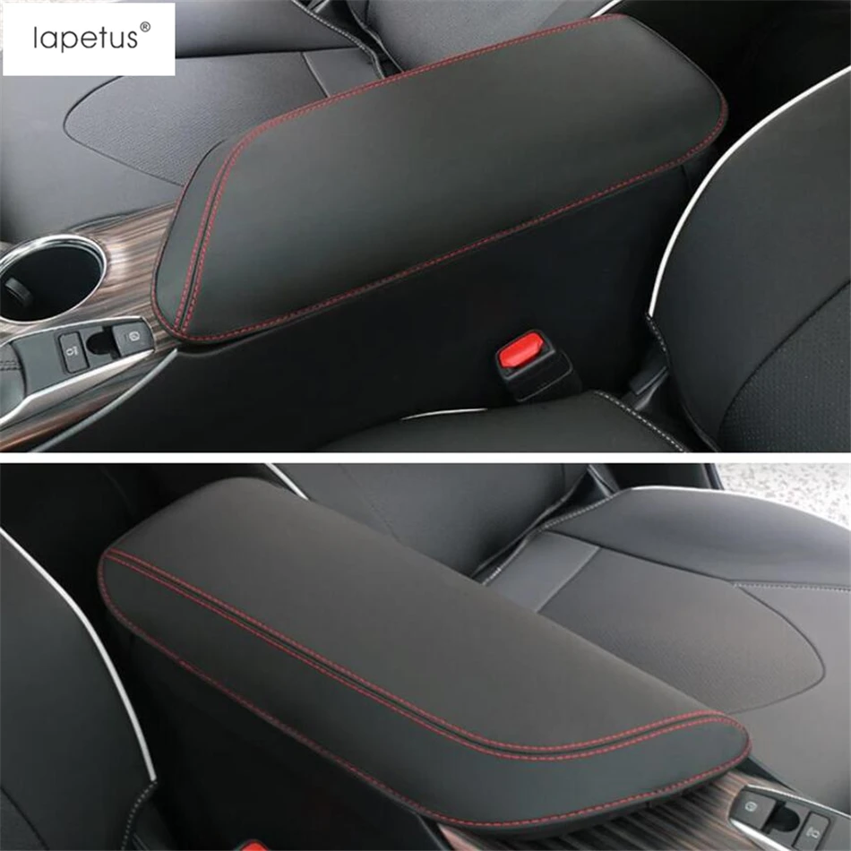 Аксессуары Lapetus подходят для Toyota Camry- черная центральная консоль сиденье подлокотник коробка защитная накладка литьевая крышка комплект отделка