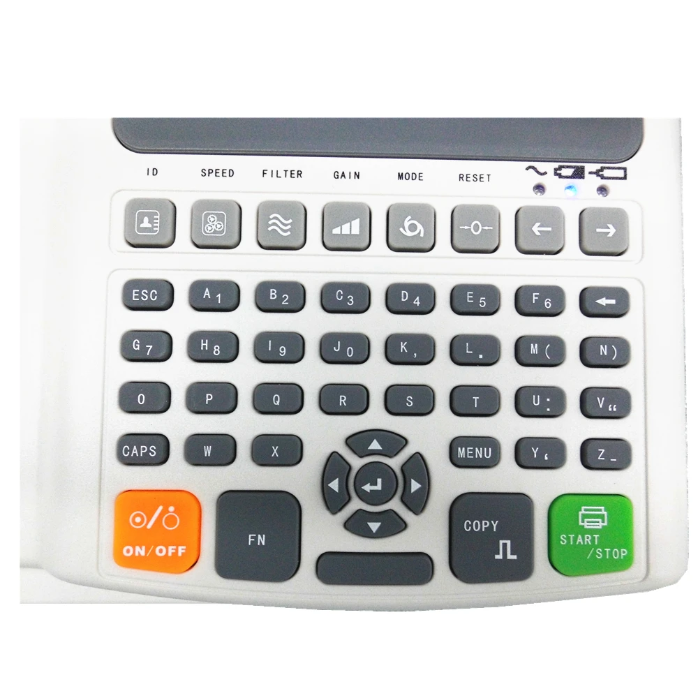 3 Three Channels Ecg Human Machine Full Keyboard 5 Inch 12 lead EKG Electrocardiograph Machine