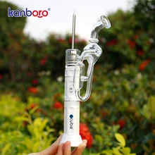 Kanboro eCube Enail концентрат воска масло Vape электронные сигареты со стеклянной водопроводной трубой Dab Rig E сухие ногти травы испаритель комплект