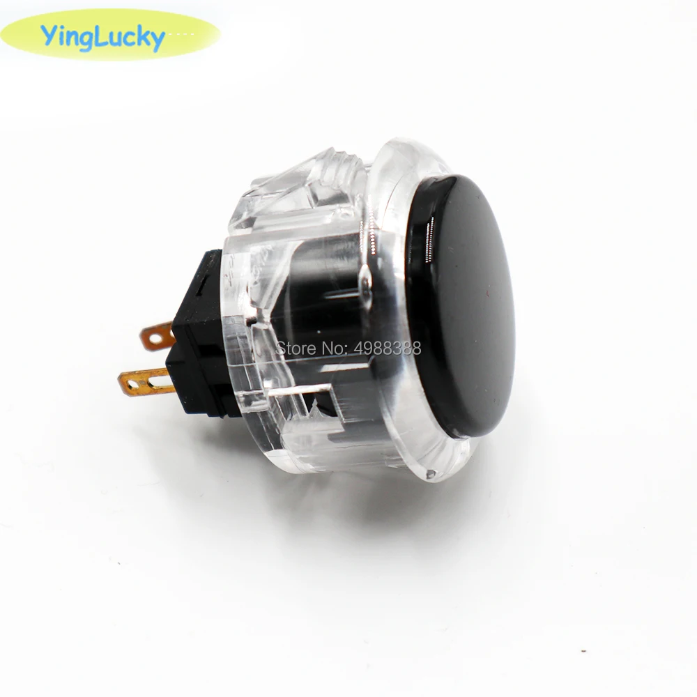 10 Pz/Lotto Accessori Del Gioco Trasparente Arcade Pulsante 30 Millimetri Pulsante Sostituire Sanwa Obsf-30 Obsn-30 Obsc-30 Jamma"