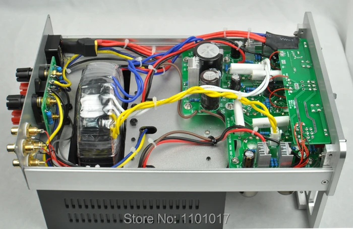 Laocao LC-200 6S6 Push-вытяжная трубка усилитель HIFI EXQUIS Triode подключенная настольная лампа Amp 9W* 2