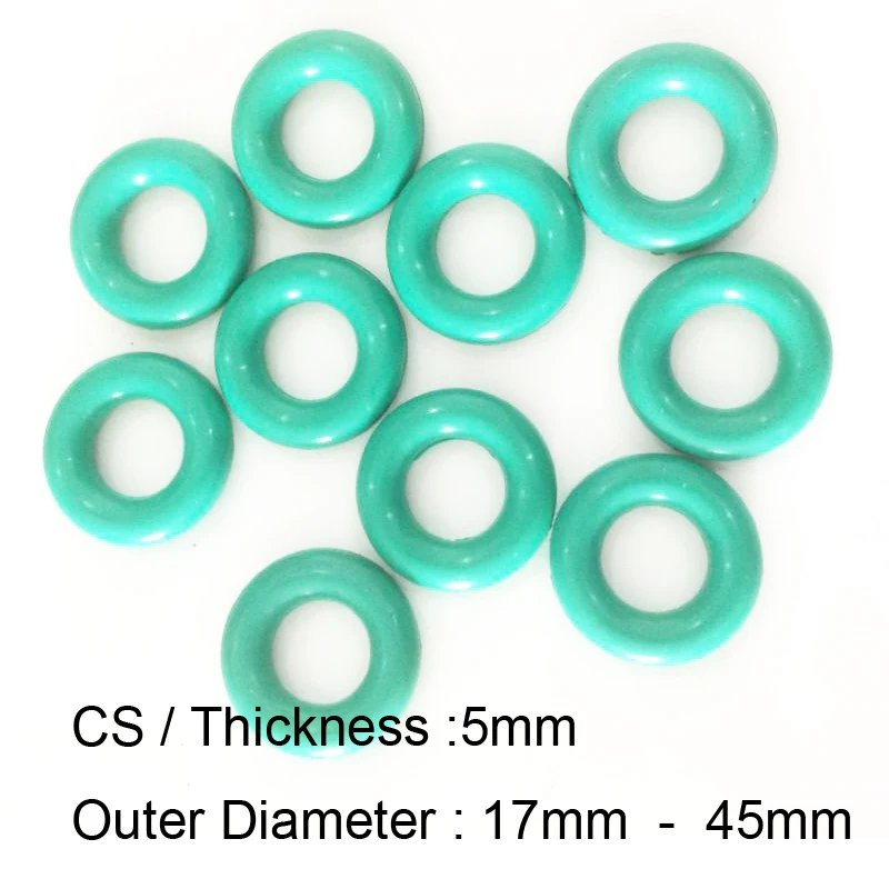 20 шт резиновое уплотнительное кольцо CS5mm x OD